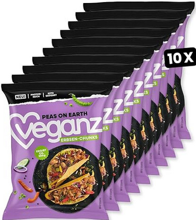 Veganz Peas on Earth Erbsen-Chunks 100g