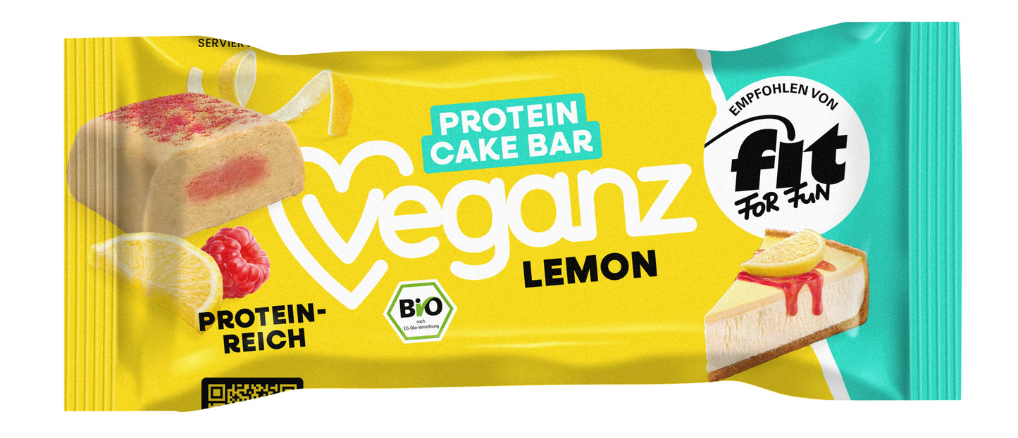 Bio Veganz Protein Cake Bar Lemon 45g