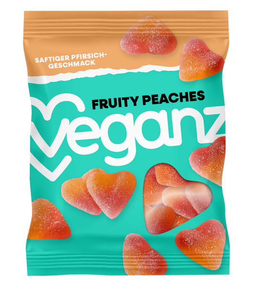 Veganz Fruity Peaches 100g