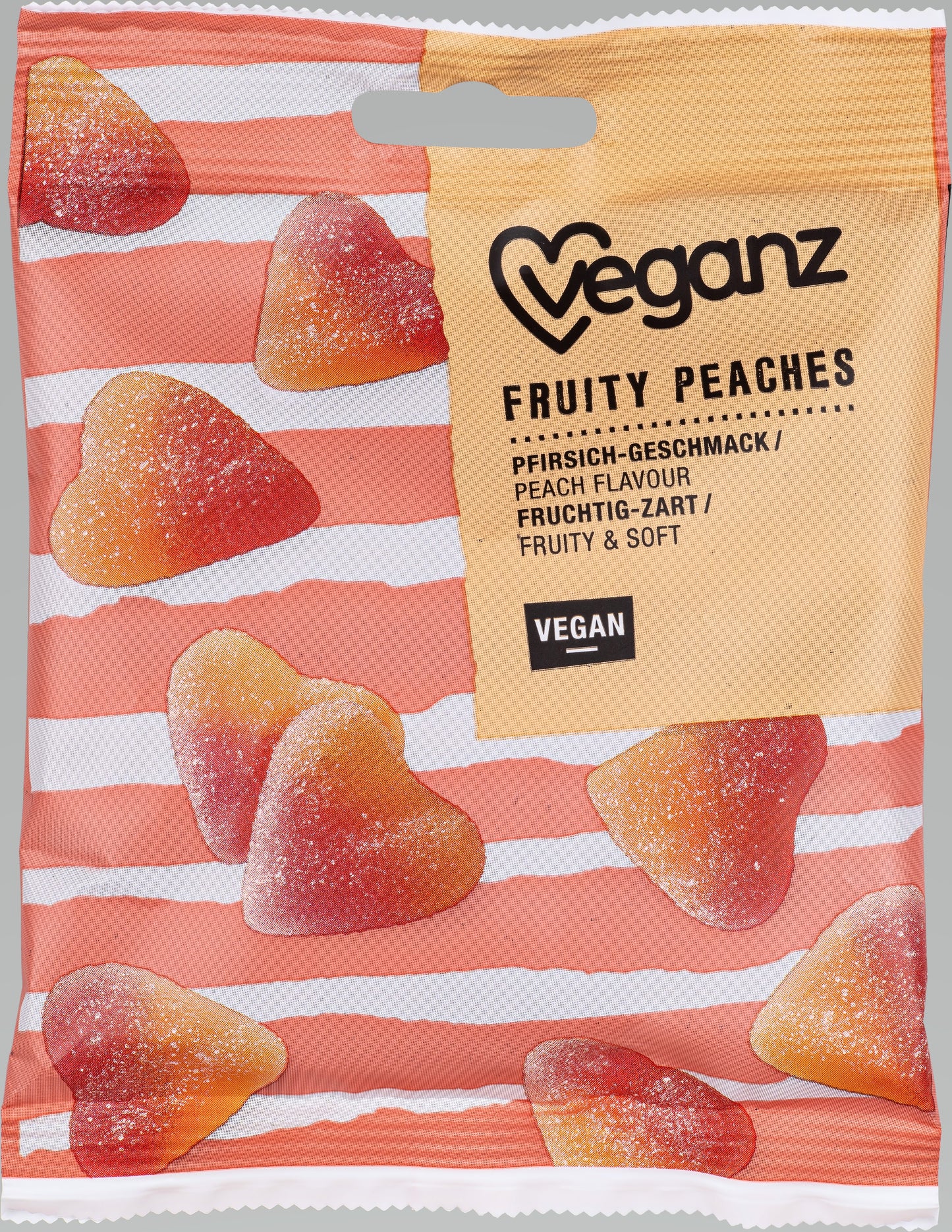 Veganz Fruity Peaches 100g