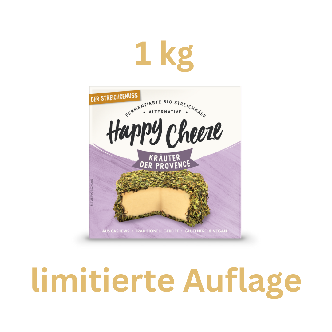 Bio Happy Cheeze Der Streichgenuss Kräuter der Provence 1kg