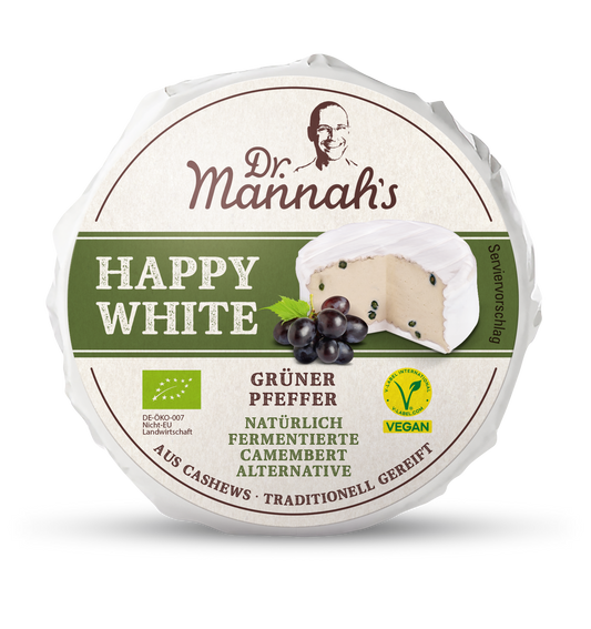 Happy White mit Grünem Pfeffer, 120g - MHD-Ware