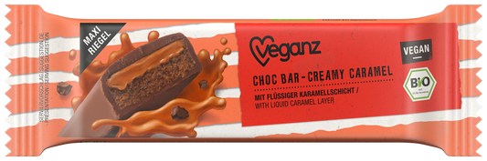 Bio Veganz Choc Bar Creamy Caramel 50g