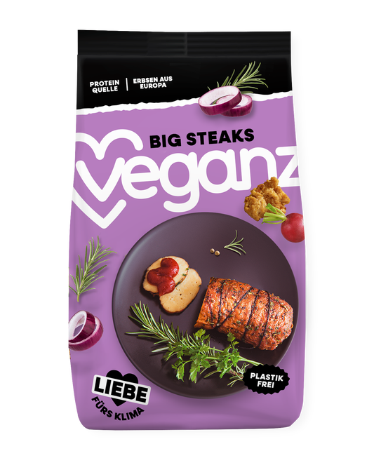 Veganz Peas on Earth Erbsen-Steaks 1kg