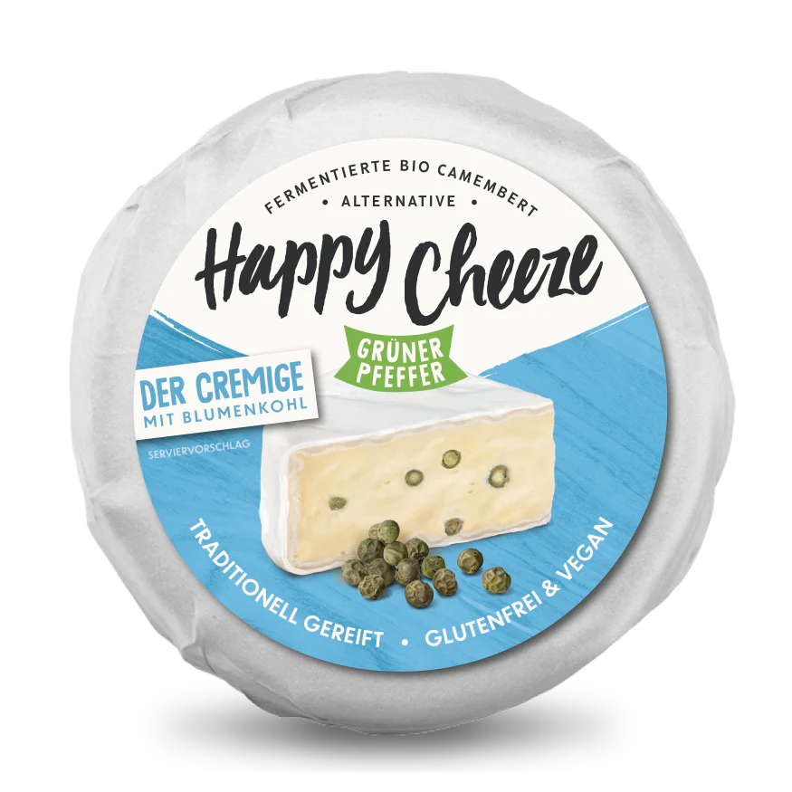 Bio Happy Cheeze Der Cremige Grüner Pfeffer 150g MHD-Ware